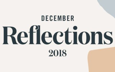 December Reflections 2018
