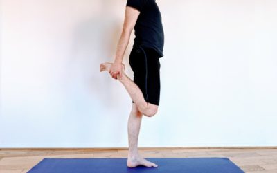 Front of thigh, or Quad stretches